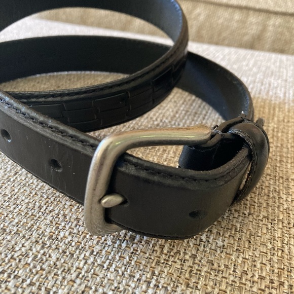 Accessories - ☘️Black Belt Oil Tanned Woven Leather☘️